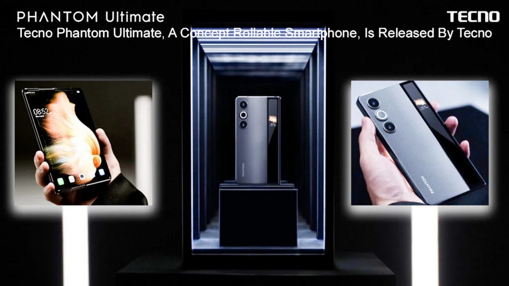 Tecno Phantom Ultimate: điện thoại màn hình cuộn lần đầu tiên xuất hiện - Ảnh 2.
