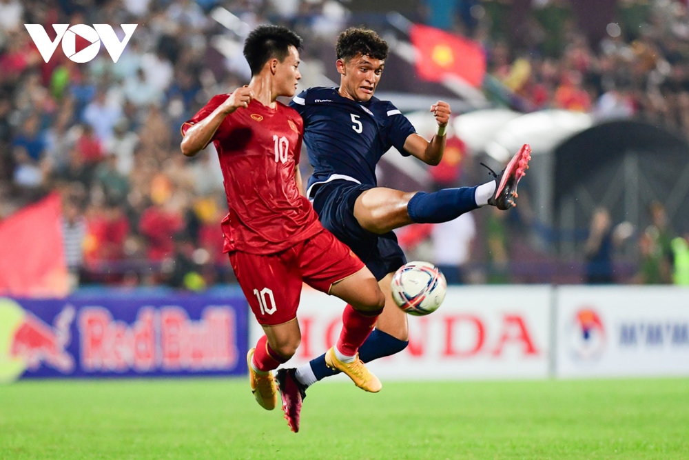 TRỰC TIẾP U23 Việt Nam 0-0 U23 Guam: Dồn ép nghẹt thở, chờ bàn thắng tới - Ảnh 1.