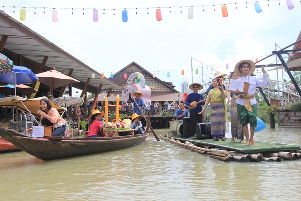 Chùm ảnh chợ nổi Pattaya - địa điểm du lịch nổi tiếng Thái Lan trước khi gặp hỏa hoạn kinh hoàng - Ảnh 7.
