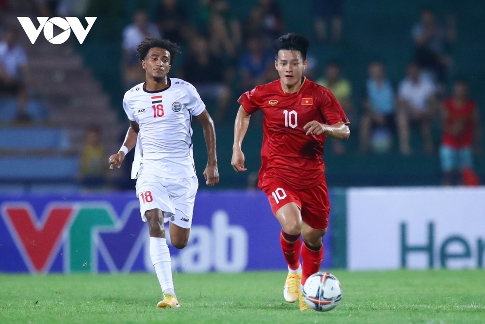 TRỰC TIẾP U23 Việt Nam 0-0 U23 Yemen: Thế trận giằng co - Ảnh 1.