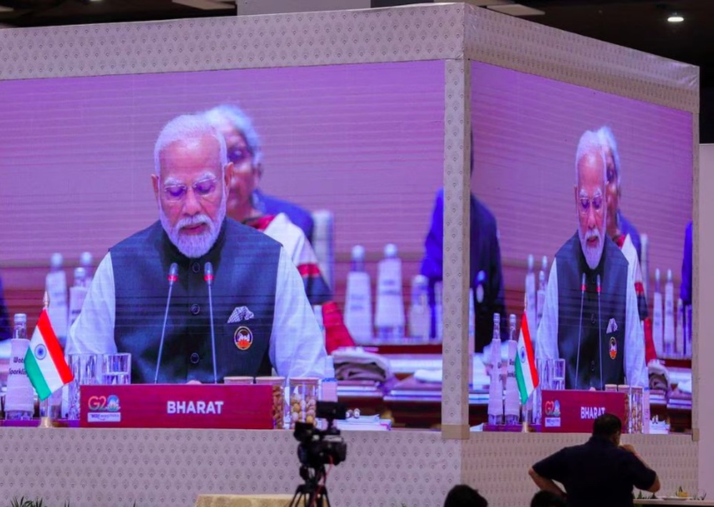Thủ tướng Ấn Độ đổi cách gọi tên nước thành Bharat tại Hội nghị G20 - Ảnh 1.