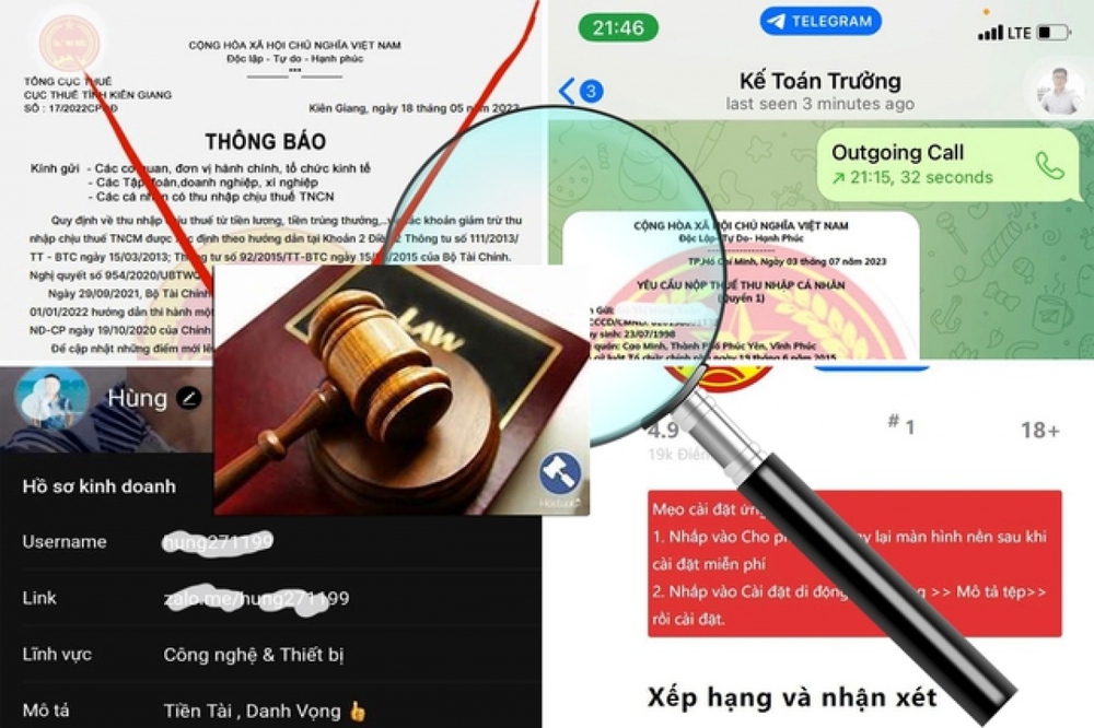 Bộ Tài chính cảnh báo tình trạng giả danh “cán bộ thuế” trên không gian mạng