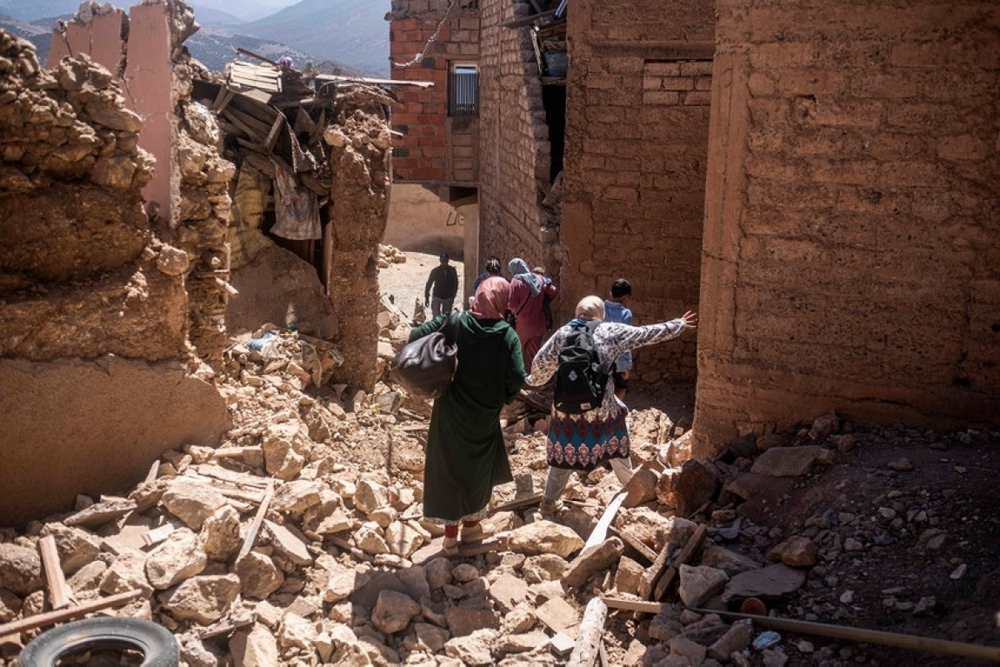 Động đất ở Morocco làm hơn 1.000 người chết, Algeria cứu trợ khẩn cấp - Ảnh 1.