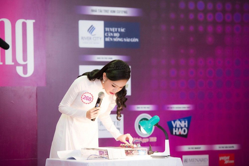 Phần thi tài năng đặc biệt của thí sinh Hoa hậu Việt Nam 2016 - Ảnh 2.