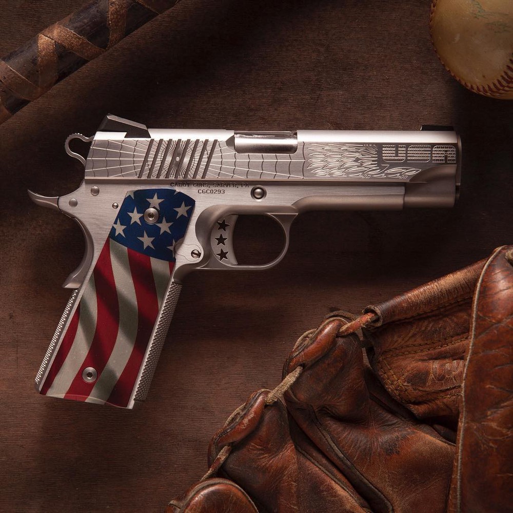 Cabot Guns TRUMP 45 - Súng lục phủ vàng chào mừng vị Tổng thống thứ 45 của Hoa Kỳ - Ảnh 3.