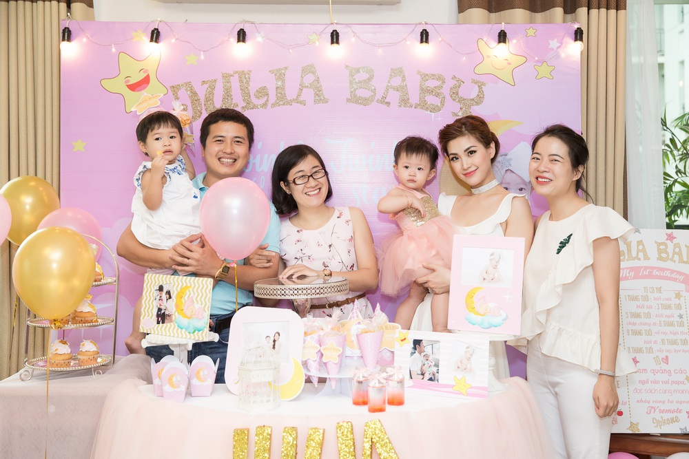 Chồng đại gia vắng mặt, Diễm Trang tự tay tổ chức sinh nhật cho con gái - Ảnh 8.