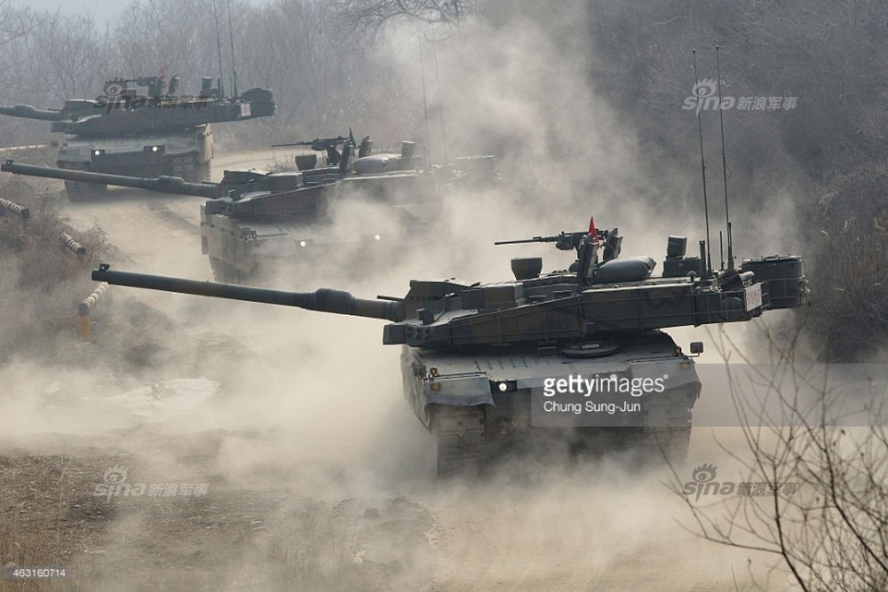 Xe tăng Hàn Quốc khoe cơ bắp, thể hiện sức mạnh áp đảo Triều Tiên - Ảnh 7.