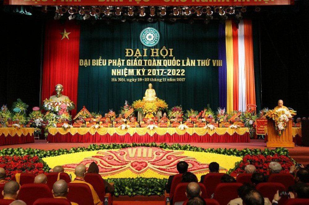 Đại lão Hòa thượng Thích Phổ Tuệ 100 tuổi được tái suy tôn Pháp chủ Giáo hội PGVN - Ảnh 1.