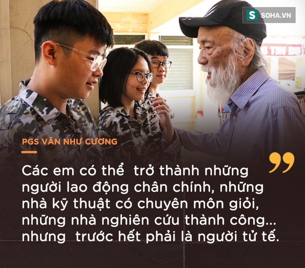 PGS Văn Như Cương: Học trò xem tôi như người bố, người ông nên tôi thấy mình đáng sống lắm - Ảnh 8.
