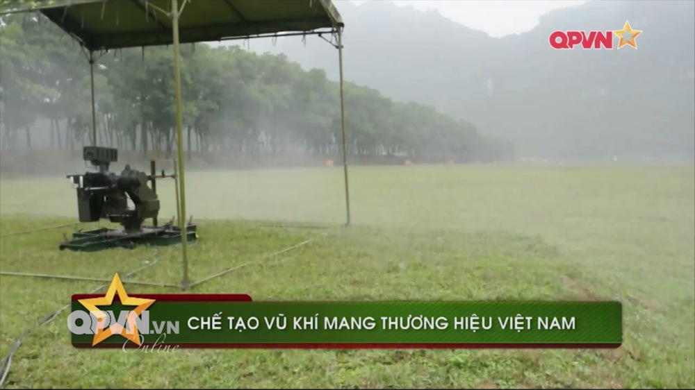 Việt Nam chế tạo thành công súng phòng không 12,7 mm điều khiển từ xa - Ảnh 1.