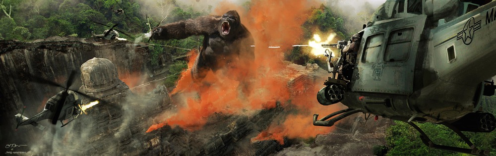 Chiêm ngưỡng bộ ảnh concept art đẹp mãn nhãn của “Kong: Skull Island” - Ảnh 2.