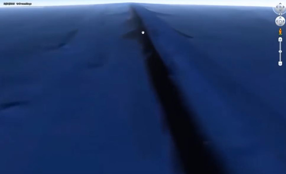 Google Earth phát hiện siêu tường thành khổng lồ dưới đại dương, bao quanh cả Trái Đất - Ảnh 1.