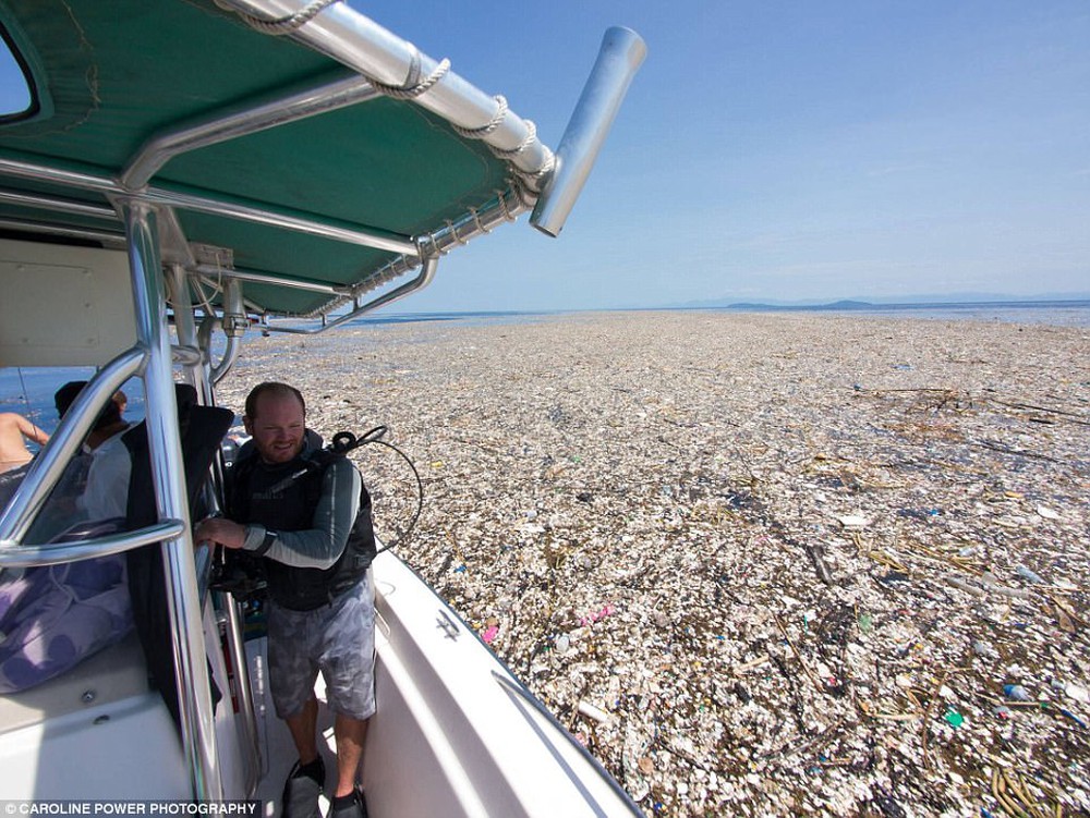 Cảnh tỉnh thực sự: Những bức hình cho thấy rác nhựa đang nuốt chửng đại dương - Ảnh 1.