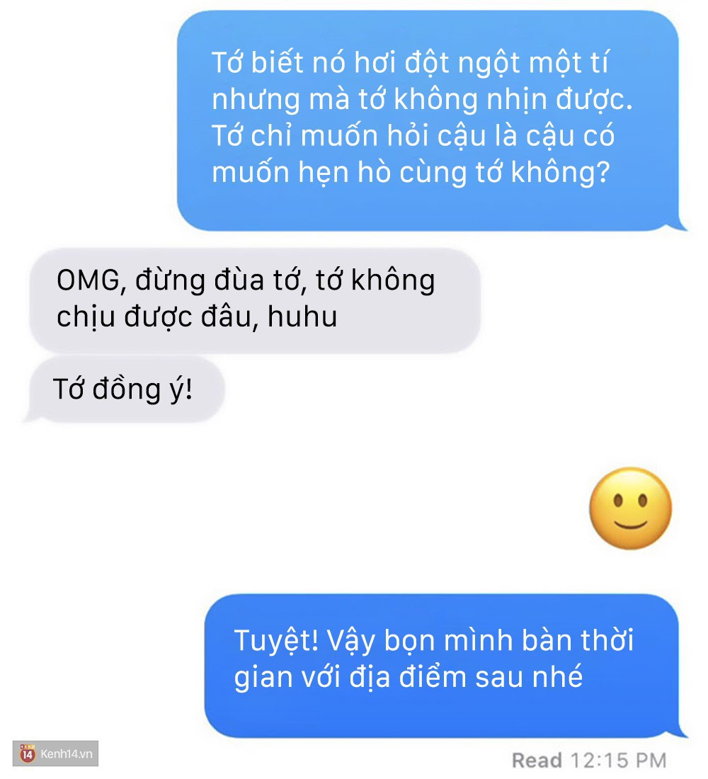 Bạn dám nhắn tin rủ crush đi chơi không, thử thách đang hot nhất MXH Thế giới đấy! - Ảnh 15.