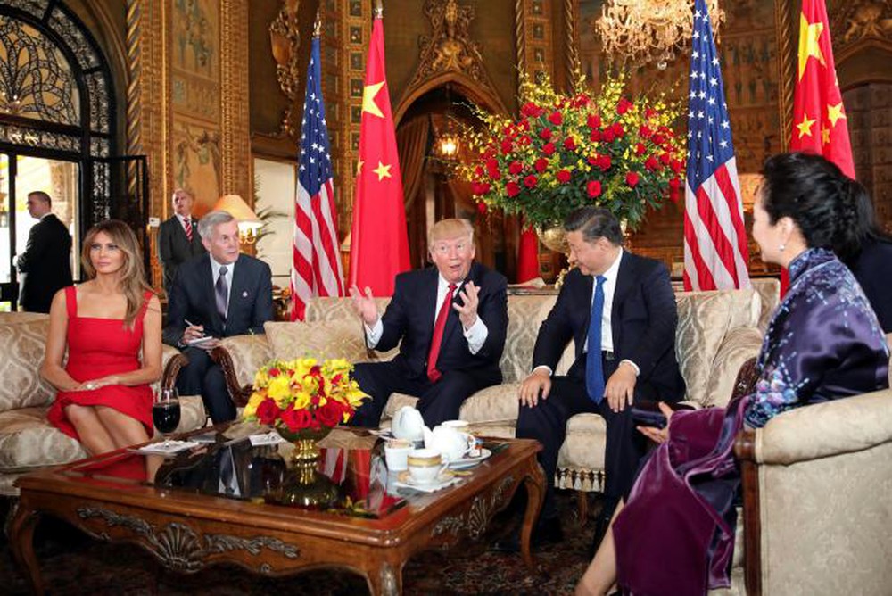 Chùm ảnh Những giờ phút đầu tiên Thượng đỉnh Trump - Tập Cận Bình - Ảnh 4.