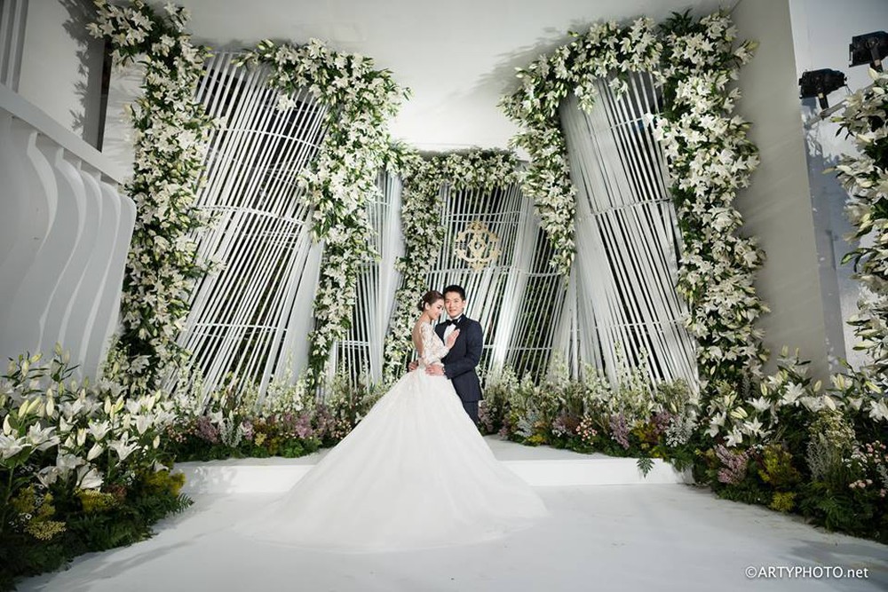 Đám cưới xa hoa của mỹ nhân xinh đẹp nhất nhì Thái Lan - Ảnh 8.