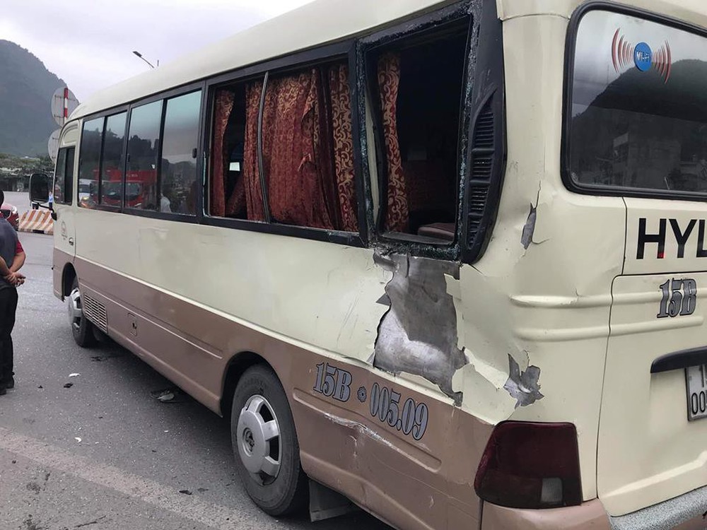 4 ô tô đâm liên hoàn ở Quảng Ninh khiến 4 người thương vong - Ảnh 4.