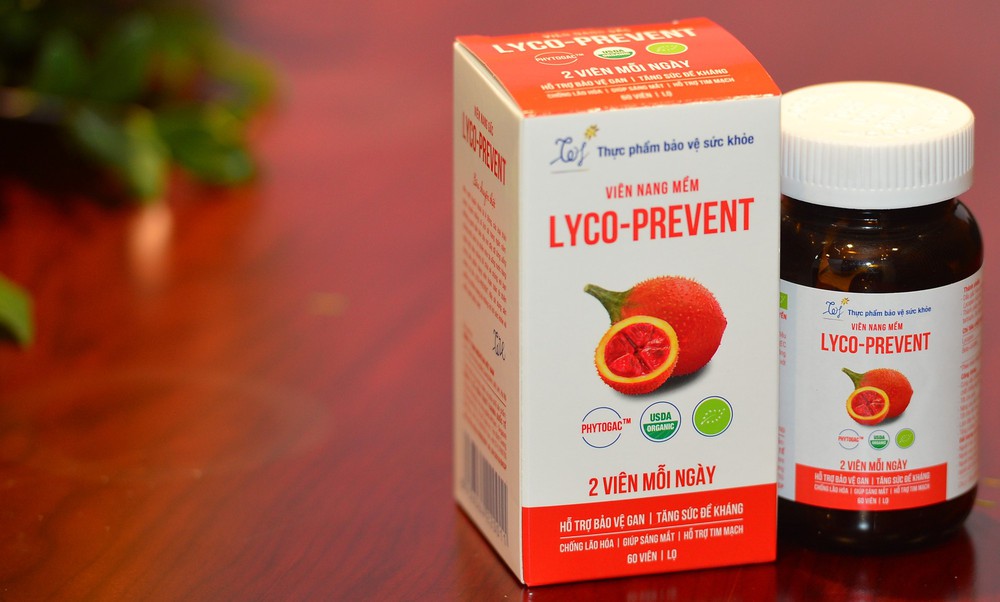 Viên nang gấc Lyco-Prevent: Sự khác biệt của sản phẩm hữu cơ chăm sóc gan và tăng sức đề kháng - Ảnh 1.