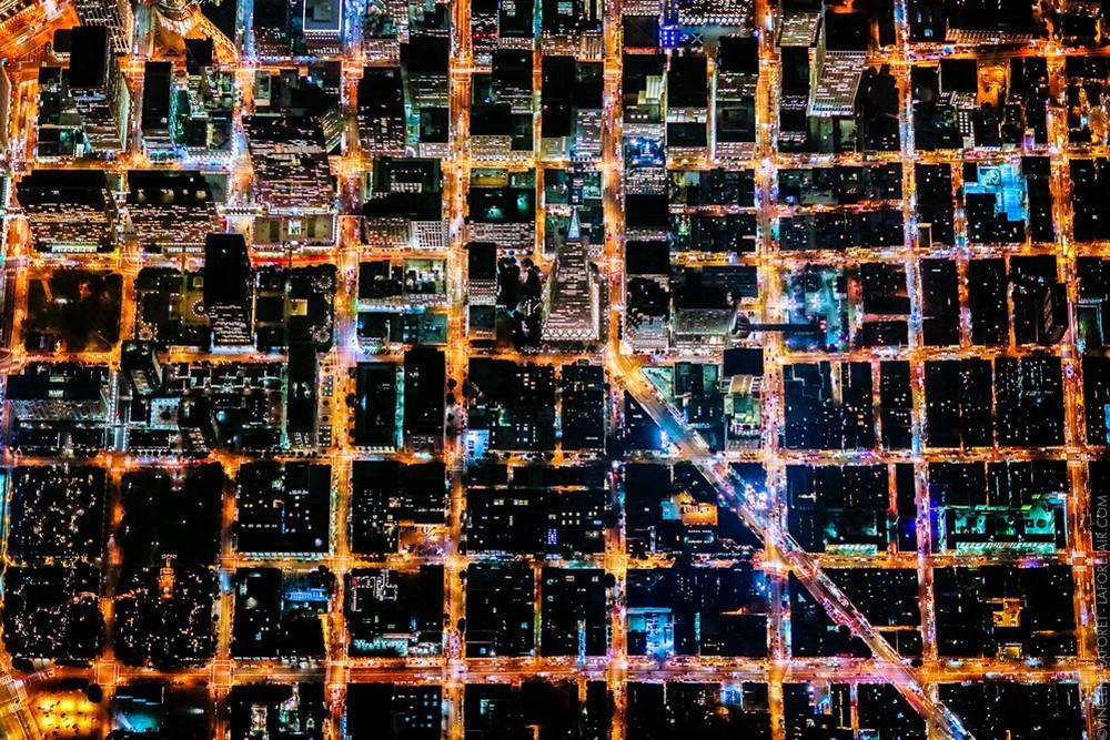 Góc hack não: Đây là ảnh chụp thành phố ở Mỹ hay chỉ là cái bảng mạch máy tính vậy? - Ảnh 7.