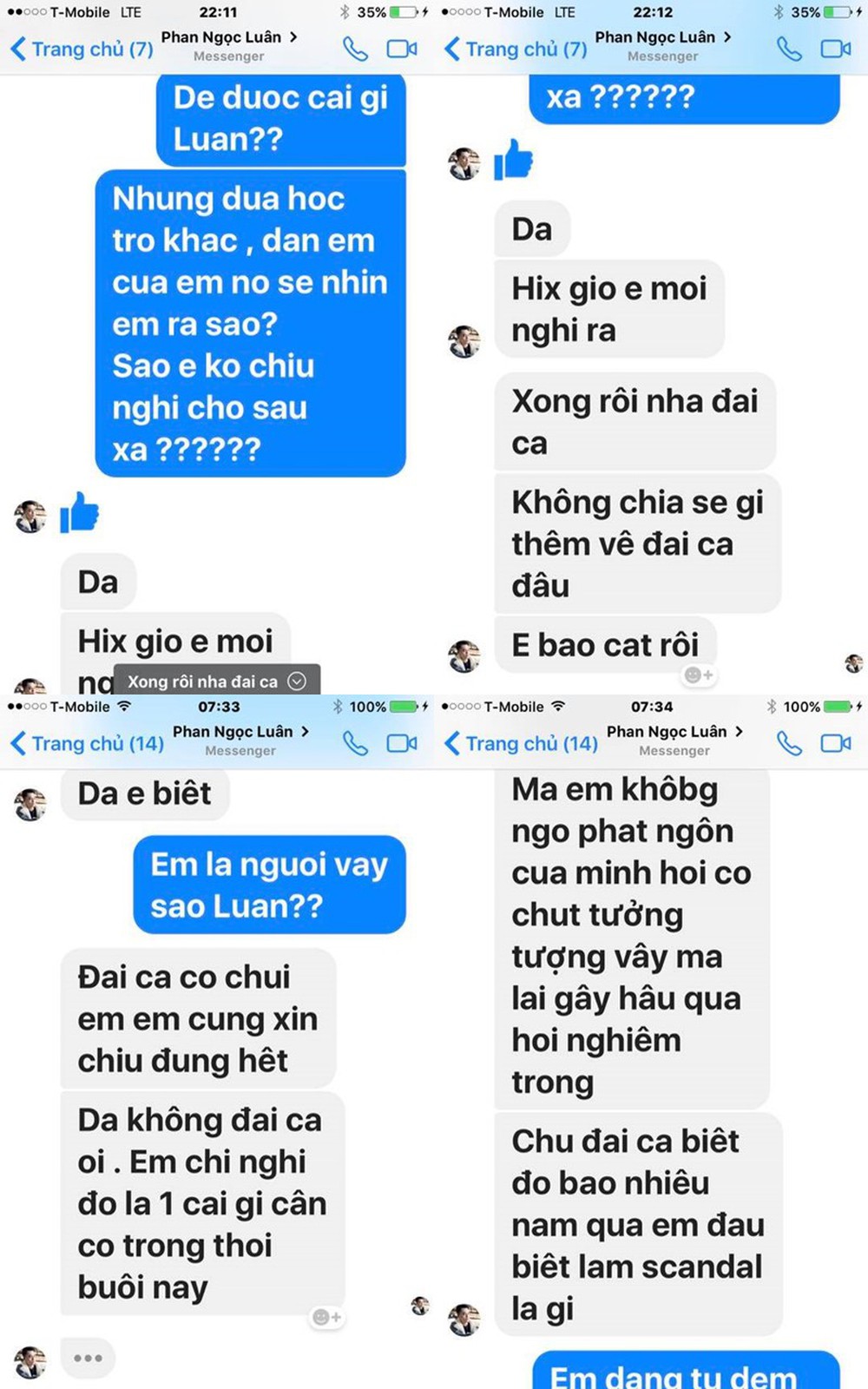 Sốc trước loạt tin nhắn của Đàm Vĩnh Hưng - Phan Ngọc Luân về scandal hòa chung thể xác - Ảnh 4.