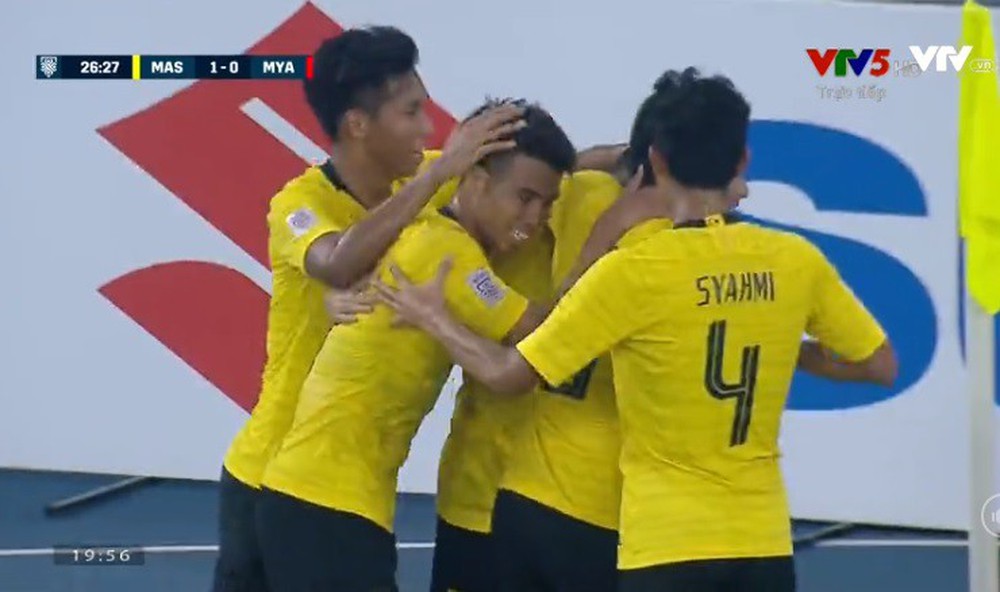 Mãnh hổ Malaysia gầm vang, giương nanh vuốt hất văng Myanmar khỏi AFF Cup