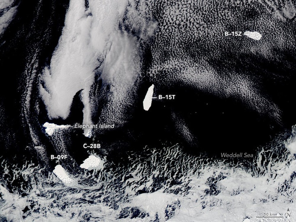 Vật thể hình quan tài đang trôi vào nghĩa địa của Nam Cực: NASA nói gì? - Ảnh 2.