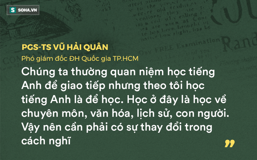 GS Nguyễn Tiến Dũng: Tôi đoán nhiều GS, TS ở Việt Nam rất sợ sát hạch tiếng Anh - Ảnh 2.