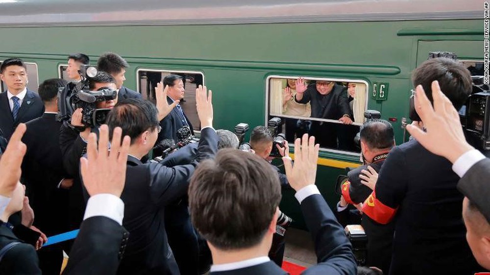 Triều Tiên tiết lộ chi tiết video ông Kim Jong-un đi tàu sang thăm Trung Quốc - Ảnh 5.