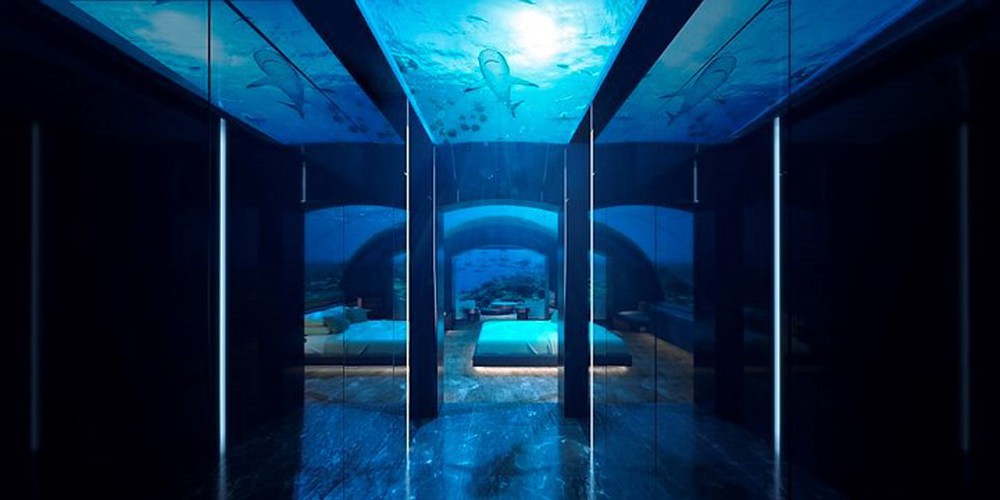 Bạn có muốn ngủ cùng cá trong biệt thự sang chảnh dưới biển Maldives - Ảnh 2.