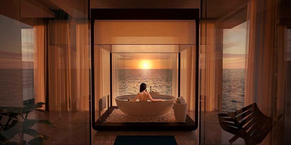 Bạn có muốn ngủ cùng cá trong biệt thự sang chảnh dưới biển Maldives - Ảnh 5.