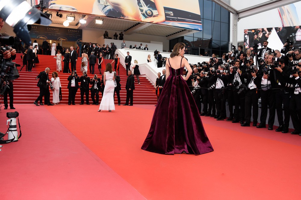 Lý Nhã Kỳ gợi cảm và huyền bí trên thảm đỏ LHP Cannes ngày thứ 3 - Ảnh 1.