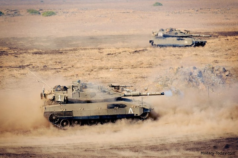 Ảnh: Sức mạnh “vua tăng” Merkava Mk-4 của quân đội Israel - Ảnh 9.