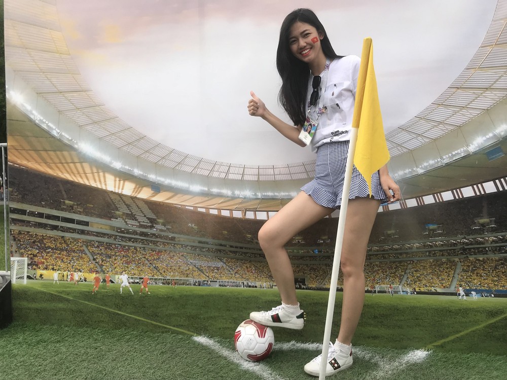 Siêu mẫu Thu Hằng, Á hậu Thanh Tú sang Nga xem chung kết World Cup 2018 - Ảnh 1.