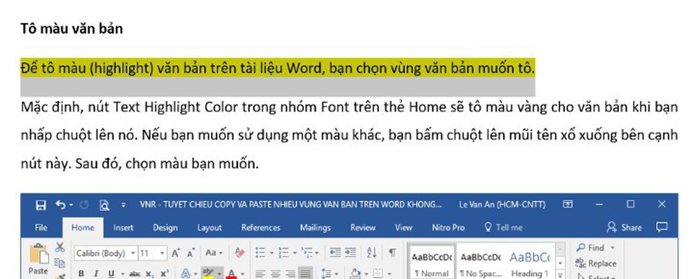 Thủ thuật copy và paste nhiều vùng chọn cùng lúc trên Microsoft Word không cần cài thêm phần mềm - Ảnh 6.