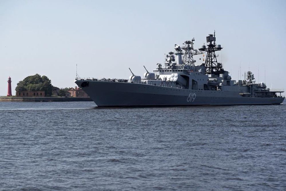 Nga duyệt binh hải quân năm 2018: Hơn 40 tàu chiến mạnh nhất, có một ngôi sao rất sáng! - Ảnh 4.