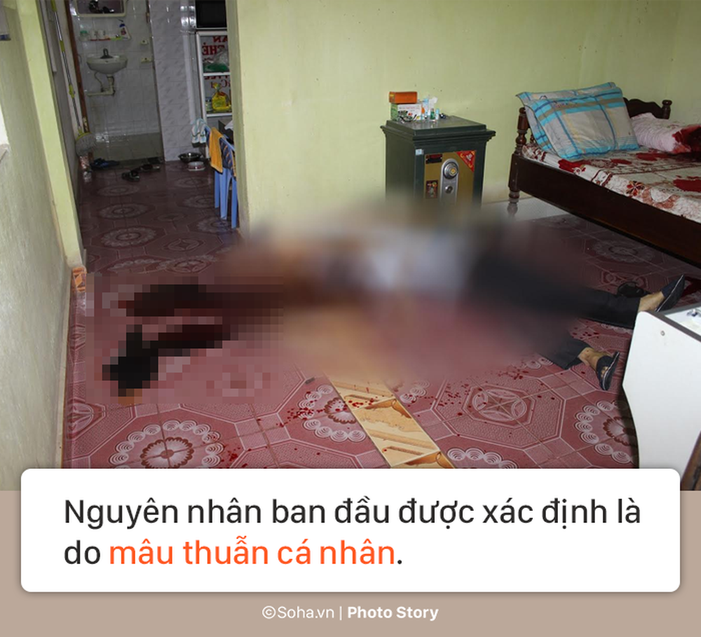 [PHOTO STORY] Hiện trường vụ hung thủ dùng súng CKC bắn chết vợ chồng giám đốc ở Điện Biên - Ảnh 8.