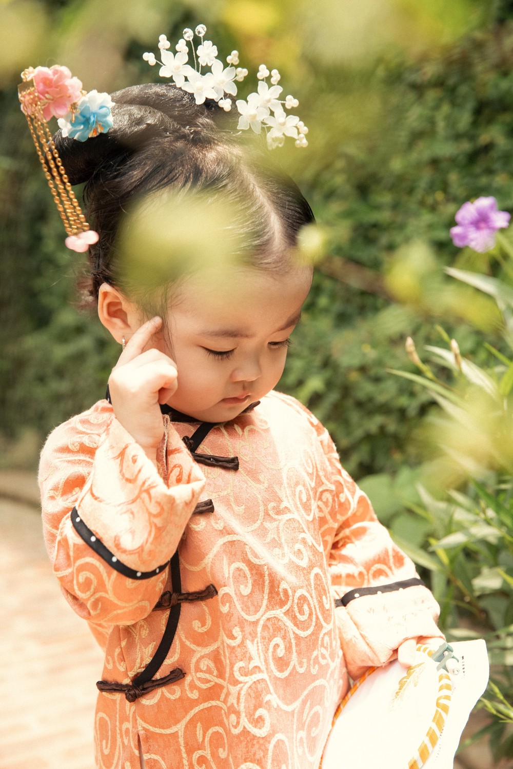 Mẹ hóa trang cho con thành nhân vật Diên Hi cung lược và phản ứng không ngờ từ người xem - Ảnh 5.