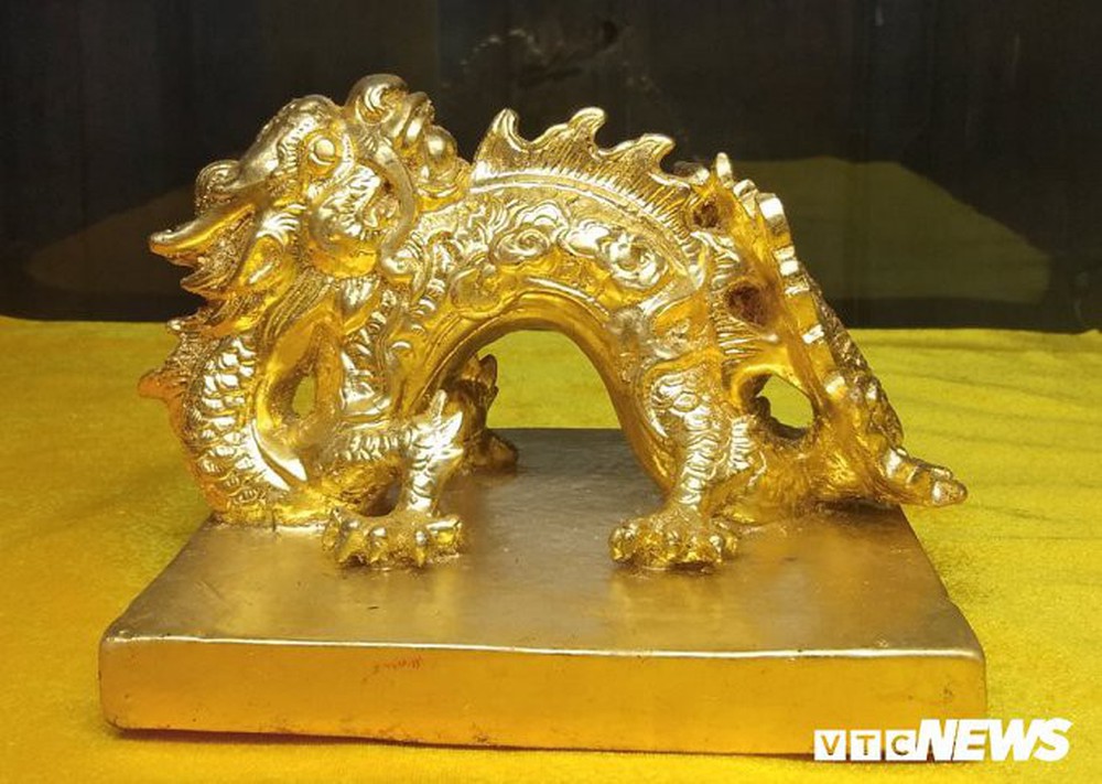 Ảnh: Điều ít biết về những quốc ấn bằng vàng ròng của triều Nguyễn - Ảnh 4.