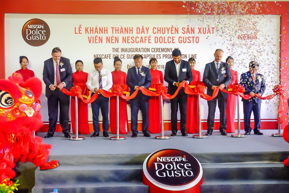 Nestlé nâng cao giá trị hạt cà phê Việt với dây chuyền sản xuất viên nén Nescafé Dolce Gusto - Ảnh 1.