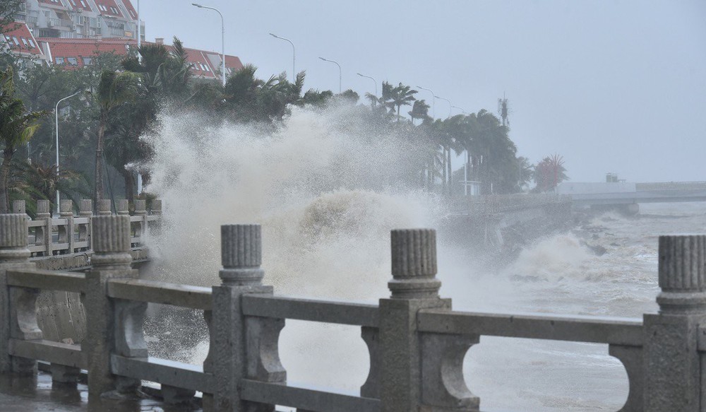 TQ: Vua bão Mangkhut quật vỡ cửa sổ, đánh bật gốc cây, làm thương vong hàng trăm người - Ảnh 3.