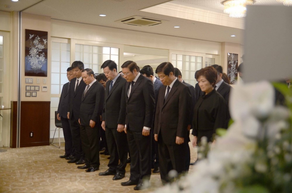 Hình ảnh Lễ viếng Chủ tịch nước Trần Đại Quang tại Nhật Bản - Ảnh 8.