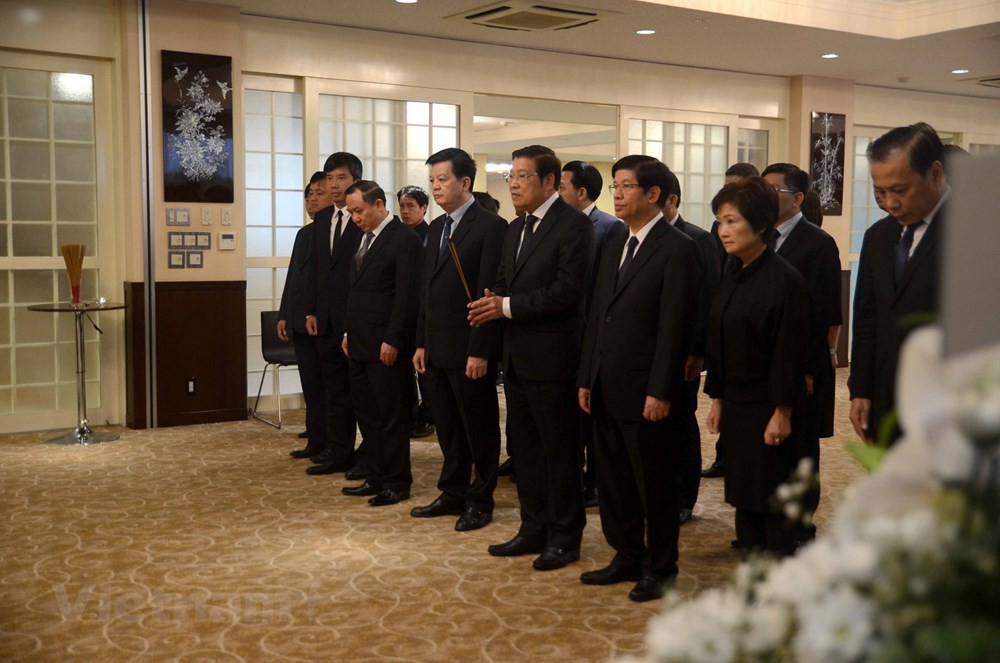 Hình ảnh Lễ viếng Chủ tịch nước Trần Đại Quang tại Nhật Bản - Ảnh 9.