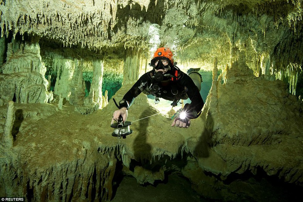 Phát hiện hang động dài nhất thế giới ở Mexico, có thể tiết lộ bí ẩn nền văn minh Maya - Ảnh 3.