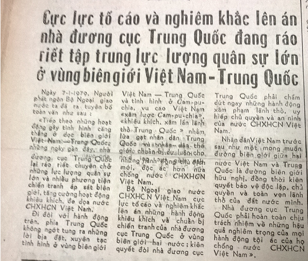 Báo chí Việt Nam viết về cuộc chiến tranh bảo vệ biên giới phía Bắc năm 1979 - Ảnh 7.