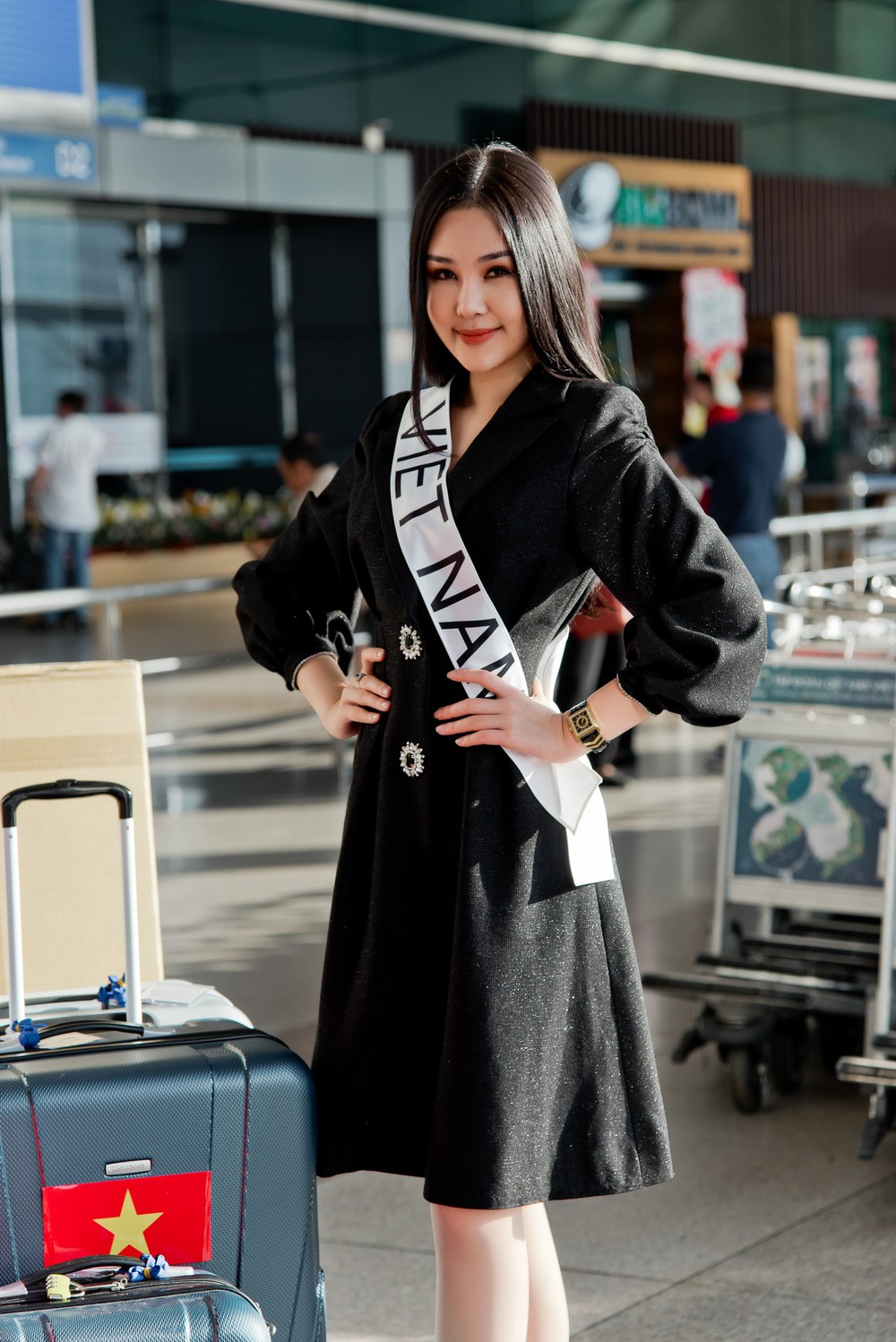 Lê Âu Ngân Anh lên đường sang Philippines dự thi Miss Intercontinental dù không được cấp phép - Ảnh 5.