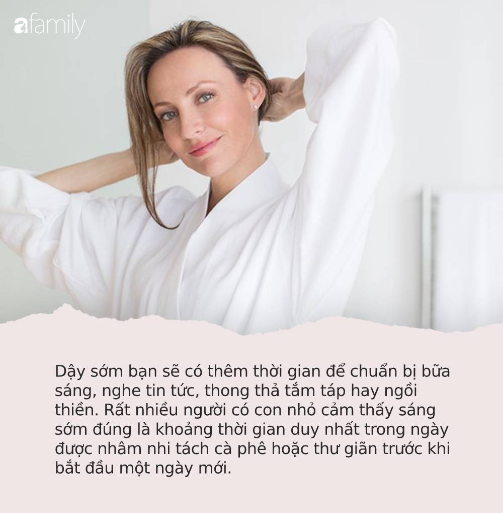 Sự khác biệt giữa việc dậy lúc 6 giờ và 8 giờ: Cơ thể sở hữu thêm 5 lợi ích không loại thuốc nào làm được - Ảnh 3.