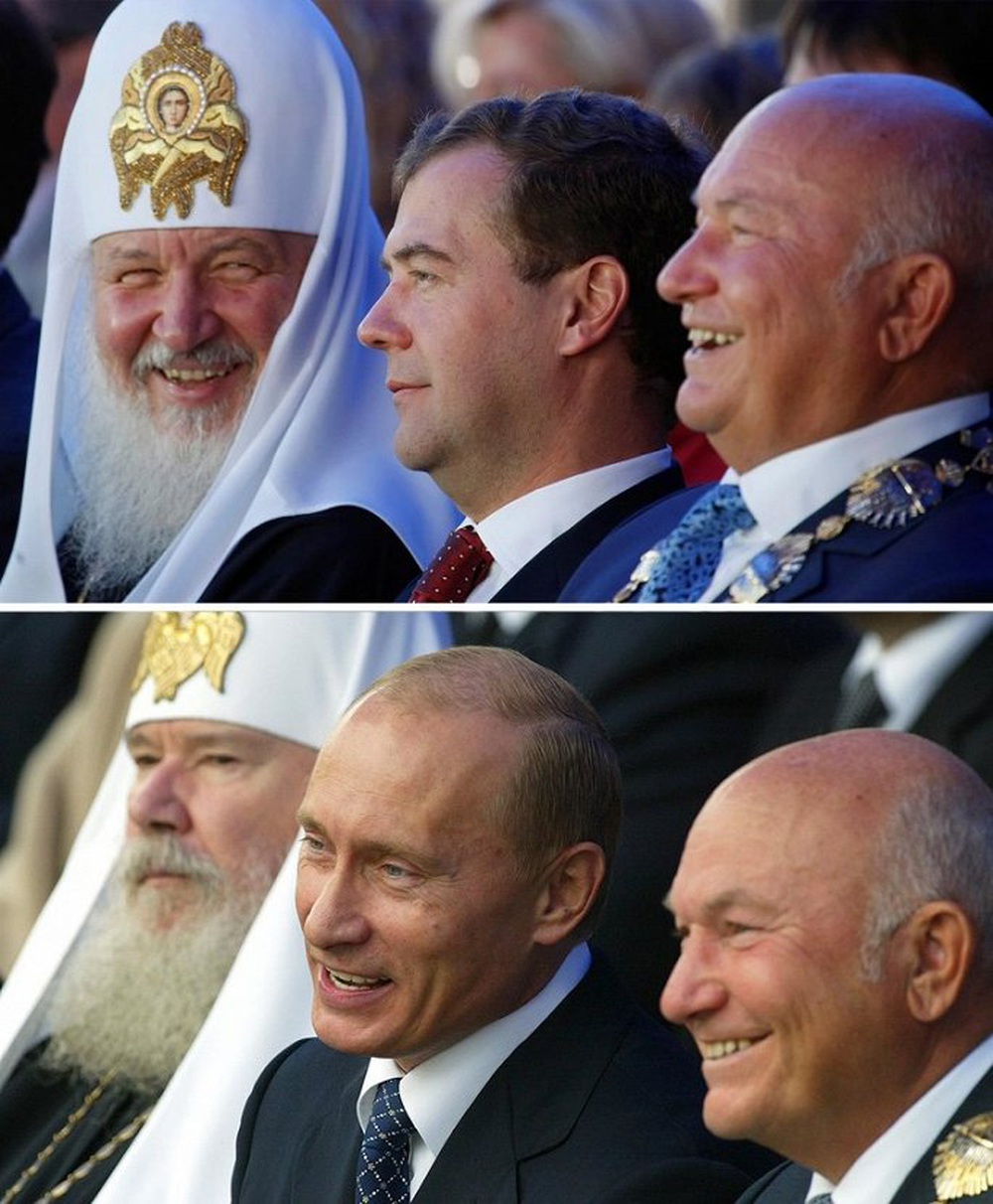 Những bức ảnh cho thấy Putin và Medvedev rất hợp nhau - Ảnh 4.