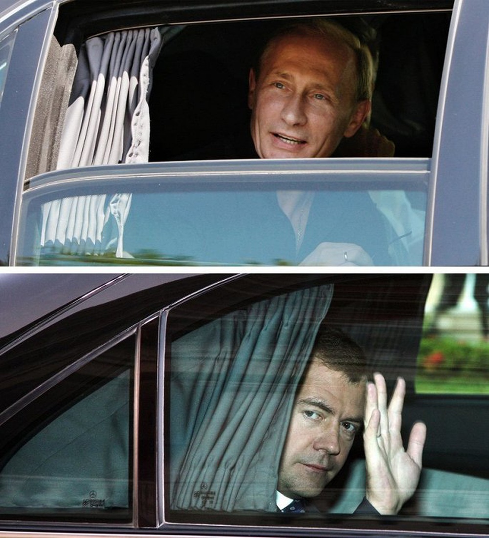Những bức ảnh cho thấy Putin và Medvedev rất hợp nhau - Ảnh 5.