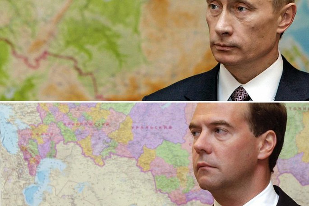 Những bức ảnh cho thấy Putin và Medvedev rất hợp nhau - Ảnh 9.