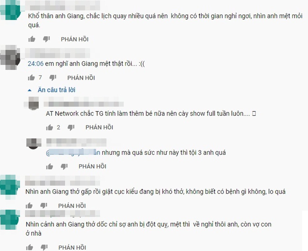 Trường Giang lộ khoảnh khắc mệt mỏi, thở dốc, khán giả: Chỉ sợ anh bị đột quỵ - Ảnh 2.